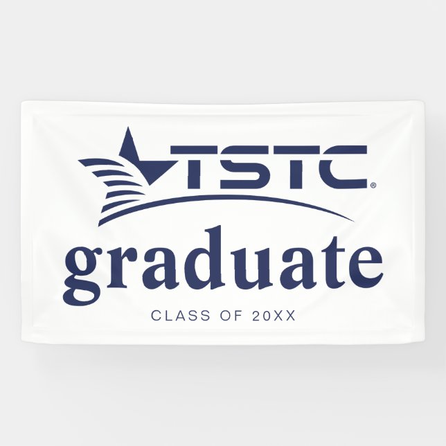 Abschlussfeier des Texas State Technical College Banner (Horizontal)