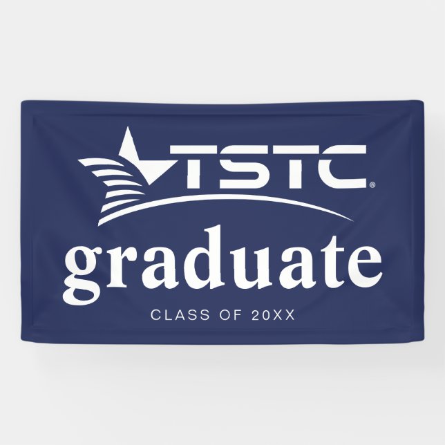 Abschlussfeier des Texas State Technical College Banner (Horizontal)