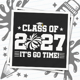 Abschlussfeier Es ist soweit Abschlussklasse 2027 Serviette