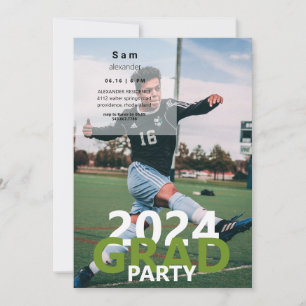 Abschlussfeier Foto Fußball 2024 Einladung