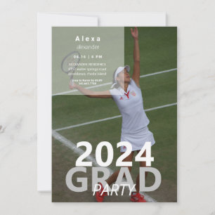 Abschlussfeier Foto Tennis 2024 II Einladung