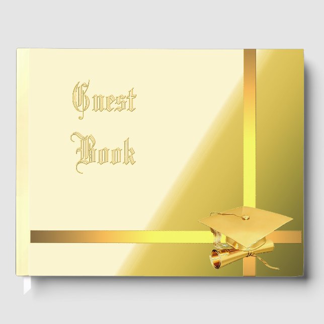 Abschlussfeier  gästebuch (Vorderseite)
