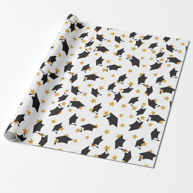 Abschlussfeier Geschenkpapier (Ungerollt)
