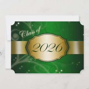 Abschlussfeier Green and Gold 2026 Einladung