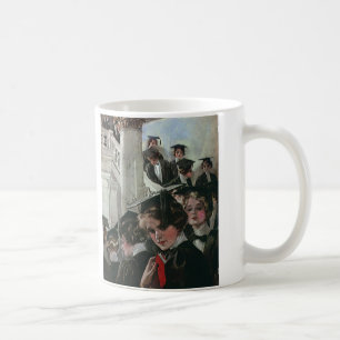 Abschlussfeier im Vintage-Stil, Promotionszeremoni Tasse