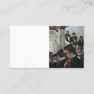 Abschlussfeier im Vintage-Stil Telefonnummerkarte