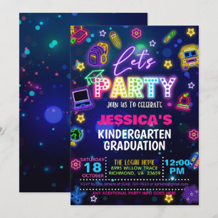 Abschlussfeier Kindergarten/Vorklasse/ Vorschule Einladung