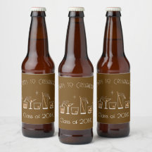 Abschlussfeier-Menü mit Schirmcocktail braun