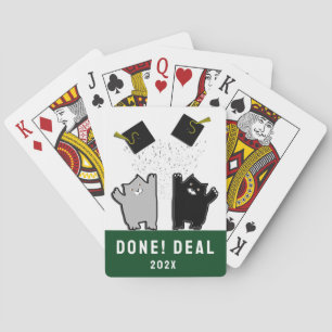 Abschlussfeier Spielkarten