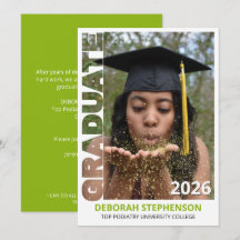 Abschlussfoto-Ankündigung der Green Class 2026