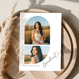 Abschlussfoto Einladung zur Abschlussfeier Postkarte