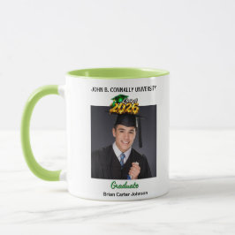 Abschlussfoto Klasse 2026 Grüne Schrift Gradua Tasse