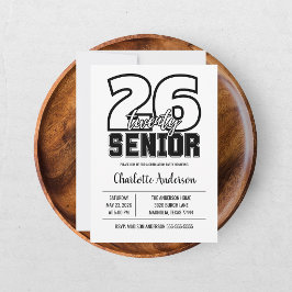 Abschlussfoto Senior 2026 Einladung