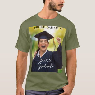 Abschlussfoto Stolz Papa T-Shirt