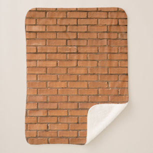 Abschlussfotografie der braunen Ziegelwand Sherpadecke