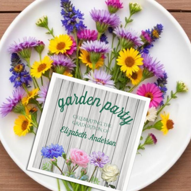 Abschlussgartenparty Serviette (Von Creator hochgeladen)