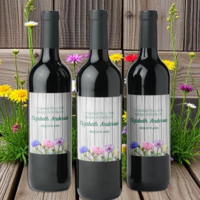 Abschlussgartenparty Weinetikett (Von Creator hochgeladen)
