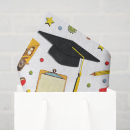 Abschlussgeschenk Seidenpapier