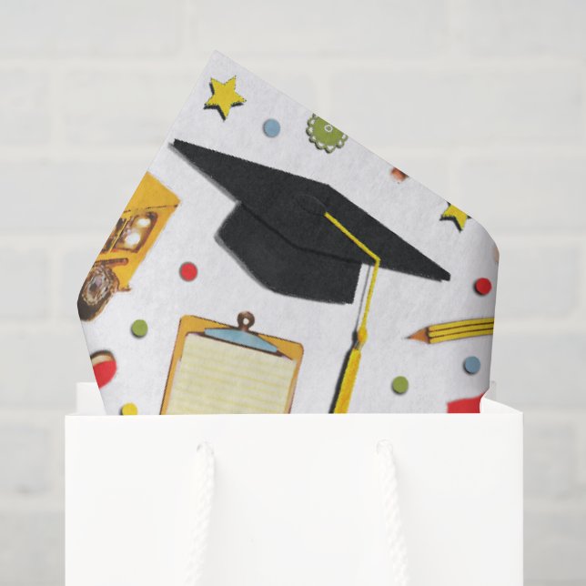 Abschlussgeschenk Seidenpapier (Geschenktüte)