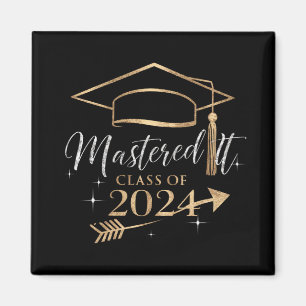 Abschlussgeschenke für sie, Abschlussklasse 2024 Magnet