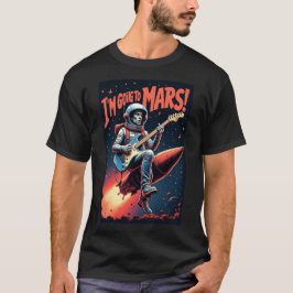 Abschlussgeschenke Grafikdesign Ich geh zum Mars T-Shirt