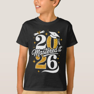 Abschlussgeschenke Master Cl Of 2026 Master-Abschl T-Shirt