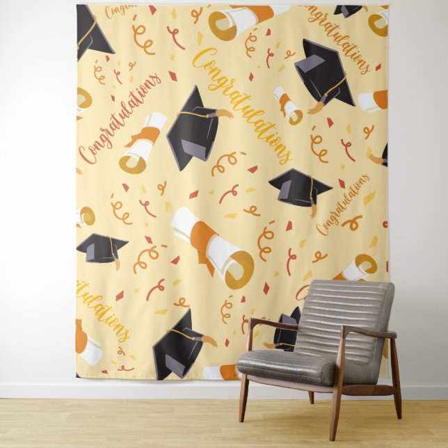 Abschlussglückwünsche Wandteppich (Beispiel)