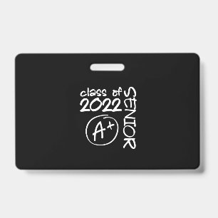 Abschlussjahrgang 2022 Senior A+ Abitur Ausweis