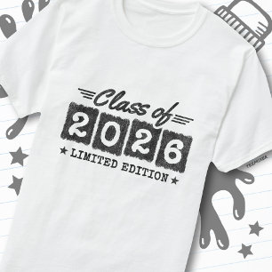 Abschlussjahrgang 2026 Limitierte Edition Abschlus T-Shirt