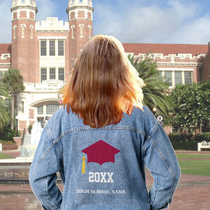 Abschlussjahrgang 20XX Jeansjacke