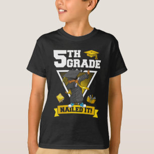 Abschlussjunge 5. Klasse Nailed It Cl Von 2024 T-Shirt