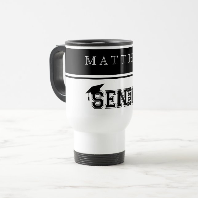 Abschlusskaffeebecher für Reisende Reisebecher (Vorderseite Links)
