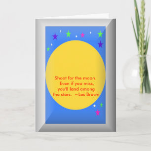 Abschlusskarte mit Zitat Karte