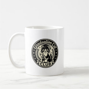 Abschlusskatze Lustige Katzen Grafik - Abschlusska Kaffeetasse