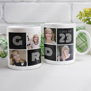 Abschlussklasse 2023 Fotocollage Kaffeetasse