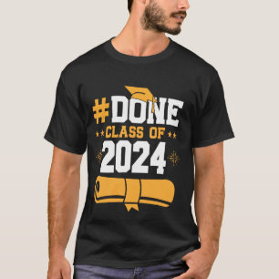 Abschlussklasse 2024 Abitur Abiturient T-Shirt