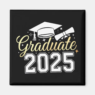 Abschlussklasse 2025 Absolvent Magnet