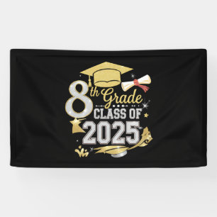Abschlussklasse 2025 der 8. Klasse Absolvent Absch Banner