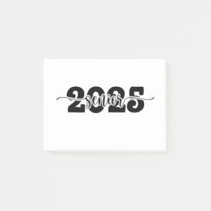 Abschlussklasse 2025 der Oberstufe 2025 Schule Post-it Klebezettel