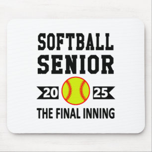 Abschlussklasse 2025 Softll Senior Night Abschluss Mousepad