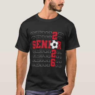 Abschlussklasse 2026 Abitur Cl Of 2026 Schule Fußb T-Shirt
