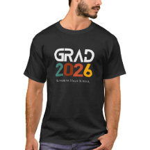 Abschlussklasse 2026 Abitur Retro Vintage Minimali
