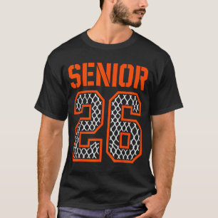 Abschlussklasse 2026 Abitur Senior 26 Basketball T-Shirt