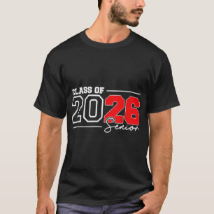 Abschlussklasse 2026 Abschluss Senior 2026 Rücken T-Shirt