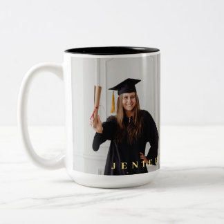 Abschlussklasse 2026-Abschluss Zweifarbiges Kaffee Zweifarbige Tasse