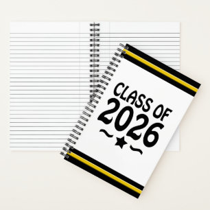 Abschlussklasse 2026 Abschlussfeier Notizbuch