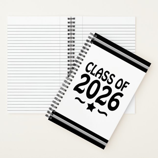 Abschlussklasse 2026 Abschlussfeier Notizbuch (Innen)