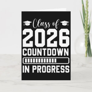 Abschlussklasse 2026 Countdown im Gange Oberstufen Karte
