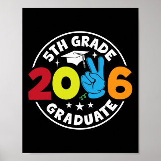 Abschlussklasse 2026 der 5. Klasse Senior Year Abs Poster
