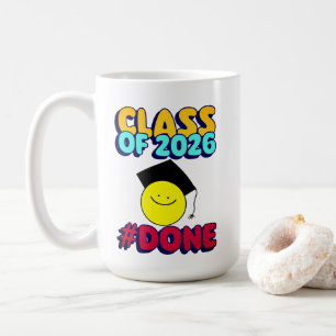 Abschlussklasse 2026 Fertig Abschlussgeschenk Tass Kaffeetasse